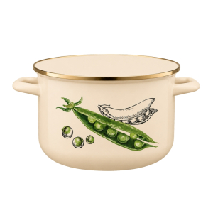 Garnek emaliowany BASSO 16cm/1,3L wzór 4